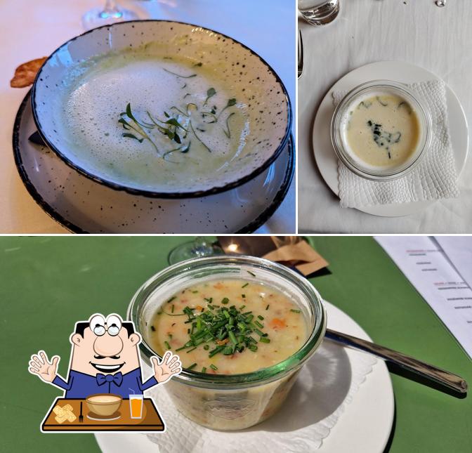 Zuppa di vongole al Restaurant Pilatus-Kulm