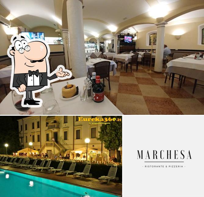 Gli interni di Ristorante Pizzeria Marchesa