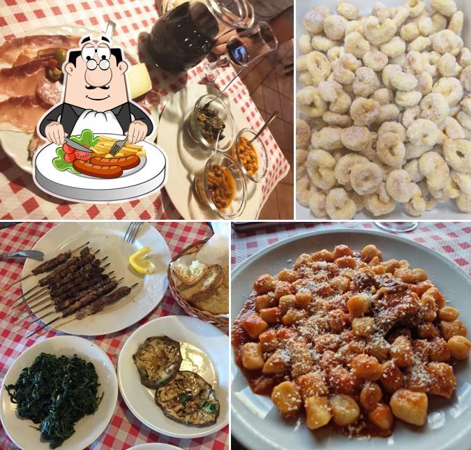 Cibo al Trattoria Il Vigneto