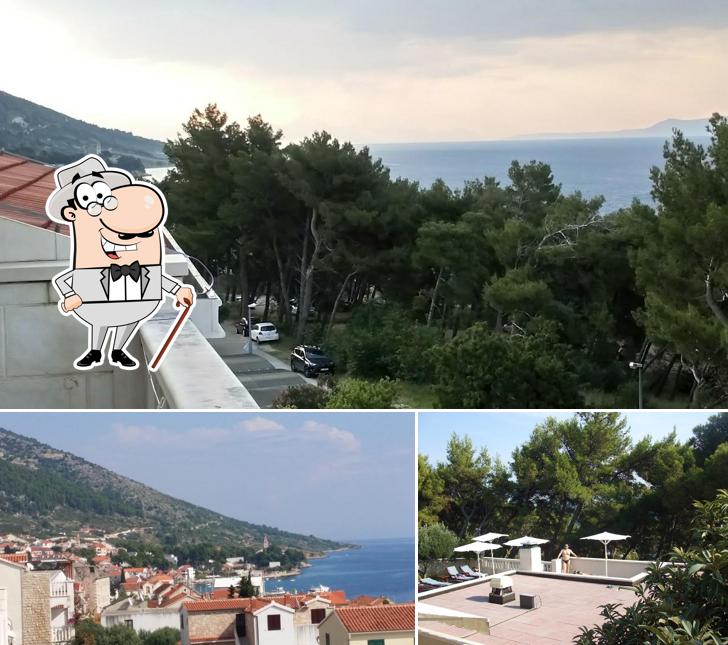 Gli esterni di Villa Daniela