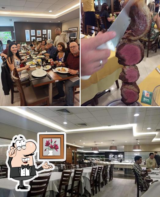 O interior do Verdanna Grill