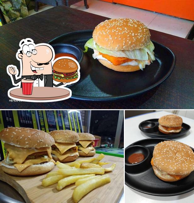 Order a burger at Craving Flavours