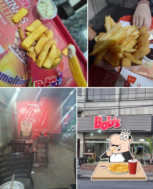 Batata frita em Bob's Burger - Rua Caldas Novas