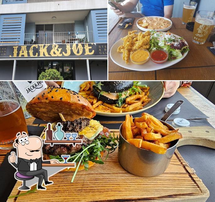 Gli interni di Jack & Joe Steak and Burger Club