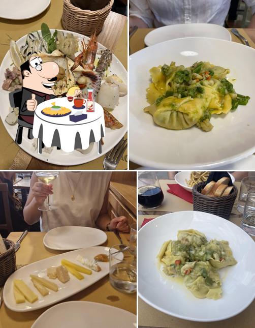 Piatto di formaggi al Osteria Ae Saracche