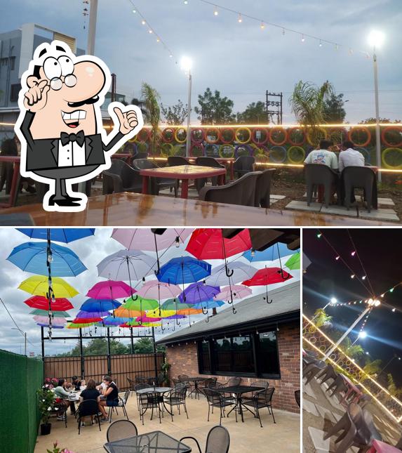 Take a look at the image displaying interior and food at CHAI CAFE