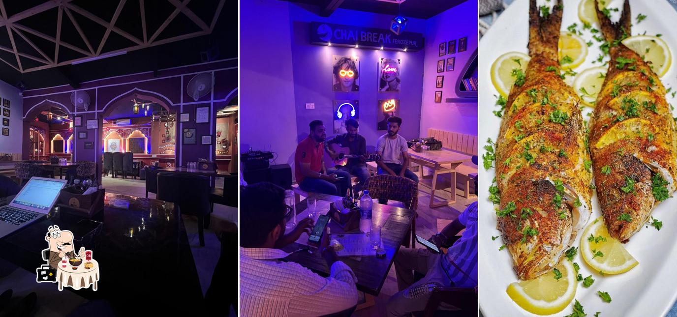 Food at Chai Break Ferozepur