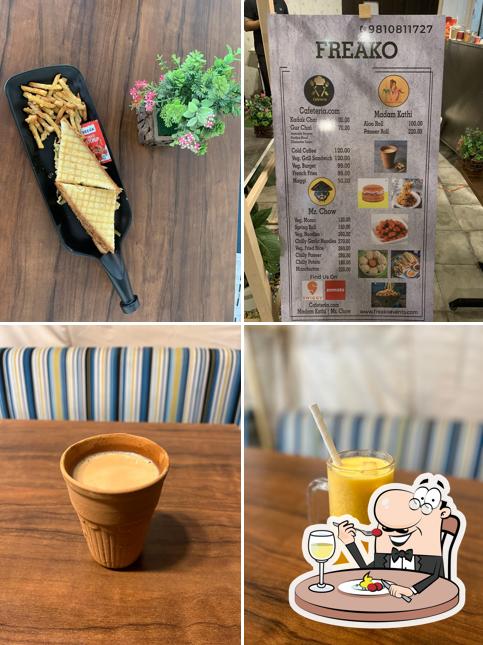 Food at Freako cafe
