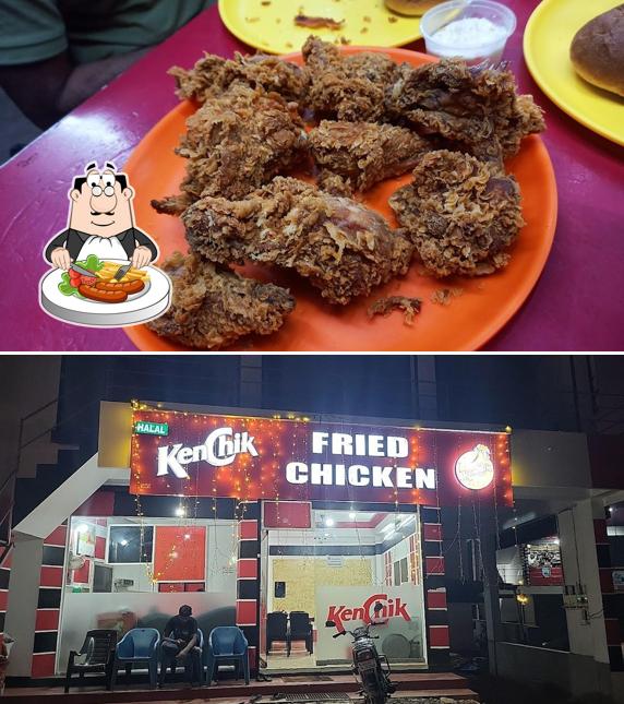 Food at Kenchik Fried Chicken
