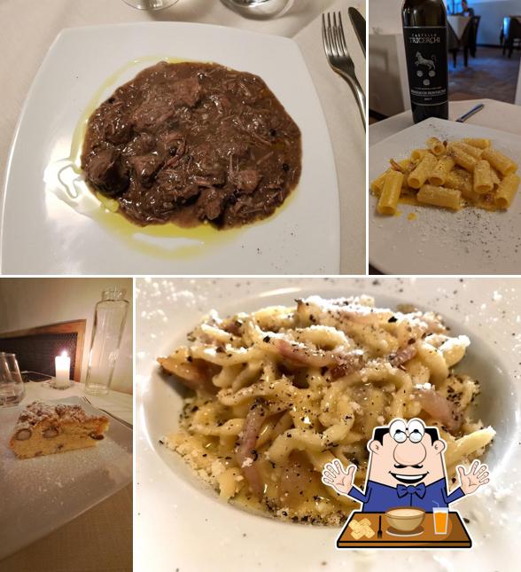 Cibo al Ristorante Fonte Alla Vena