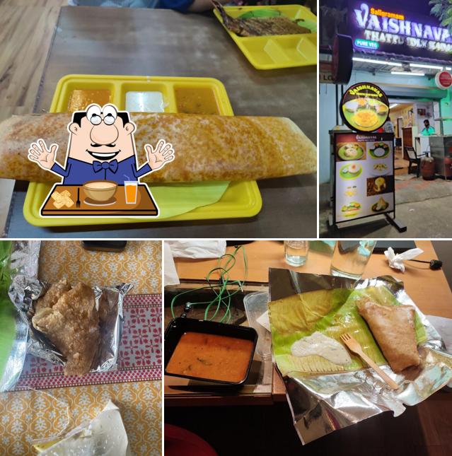 Meals at Saligramam Vaishnavas Thattu Idli Kadai