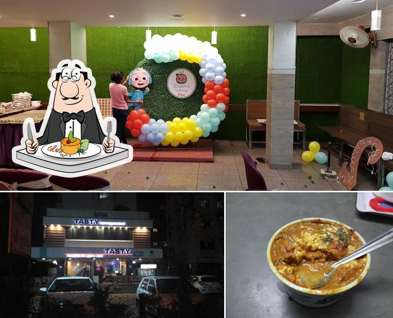 Food at Tasty Restaurant