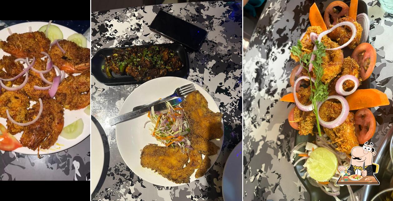 Food at CRAZY FISH Family Restaurant & Bar