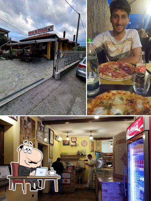 Dai un'occhiata agli interni di Arte & Pizza