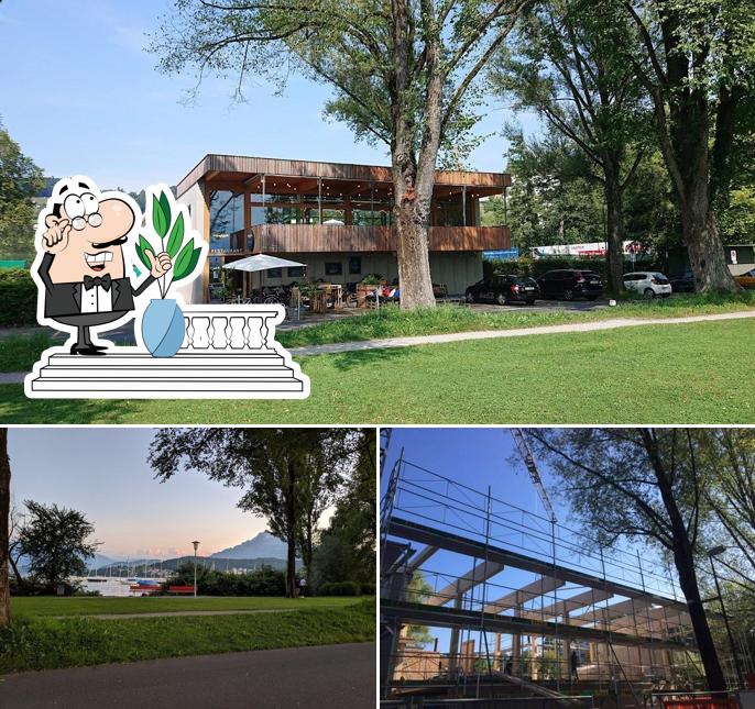 Gli esterni di Seehaus Grill