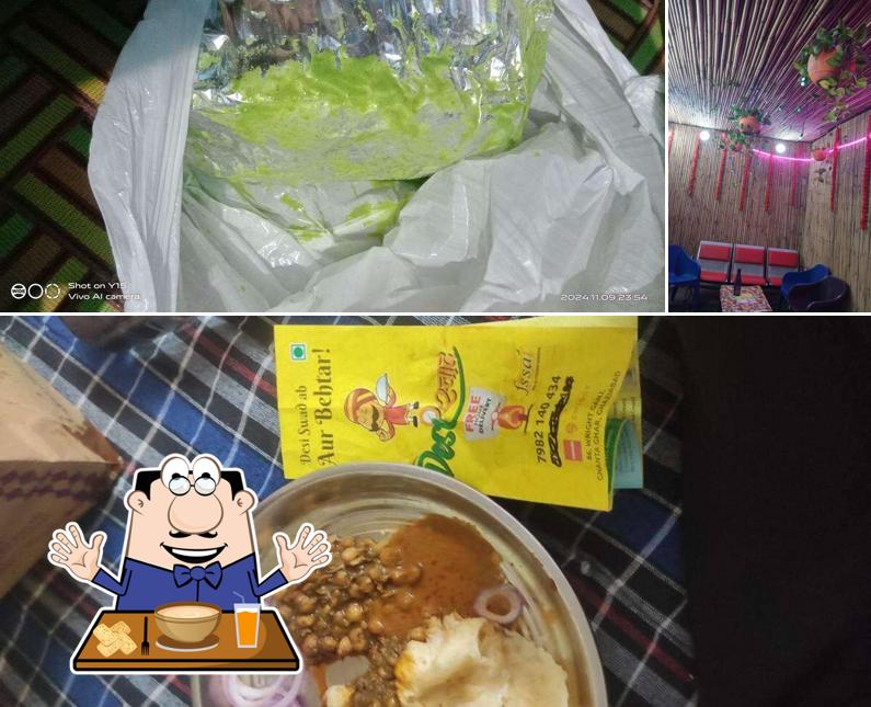 Among different things one can find food and interior at Desi Swad