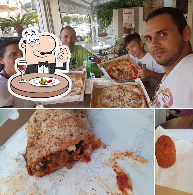 Platti al Pizzeria Mangiafuoco