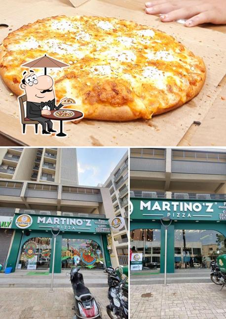 Check out how Martino'z Pizza looks outside