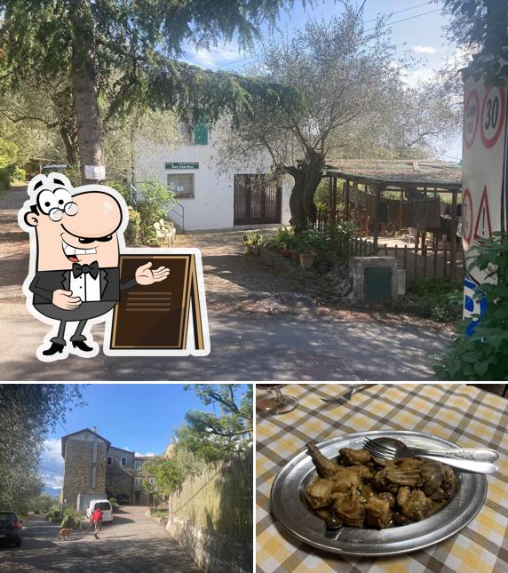 Trattoria San Martino dì Ravotti Beniamino e AnnaMaria si caratterizza per la esterno e cibo