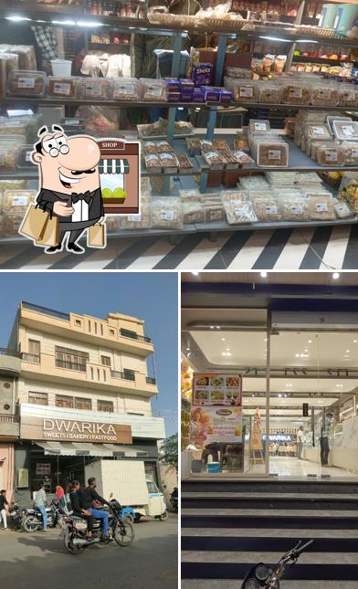 Dwarika Sweets Bakery Fastfood is distinguished by exterior and food