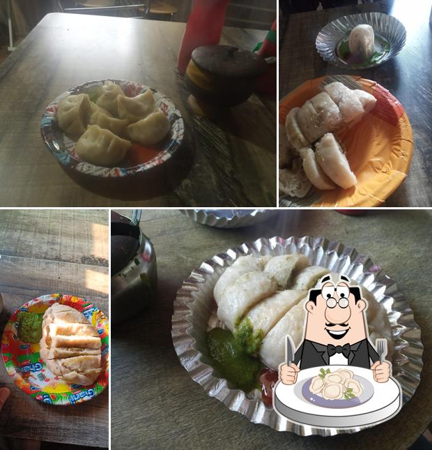 Dumplings at Guleria Fast Food Corner