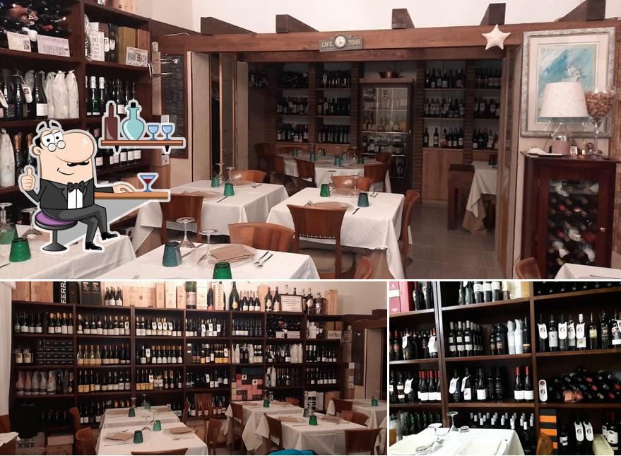 Gli interni di Pitty Ristorante Enoteca