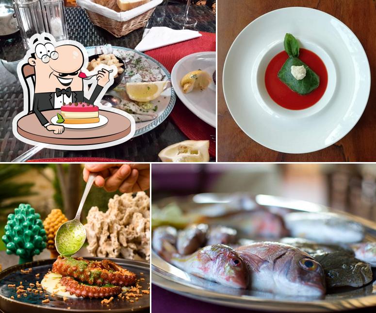 Villa Fiori Beach Albergo Ristorante offre un'ampia gamma di dolci