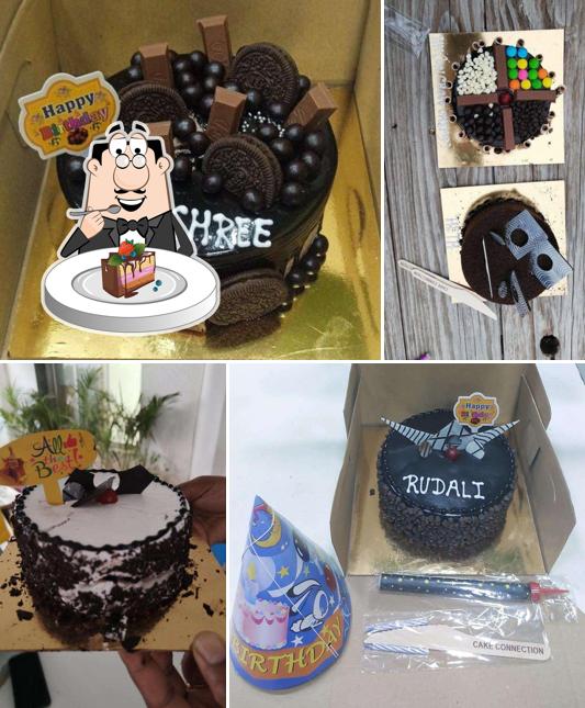 Chocolate cake at Cake Connection-Live Cake : Online Cake Delivery in Vadodara