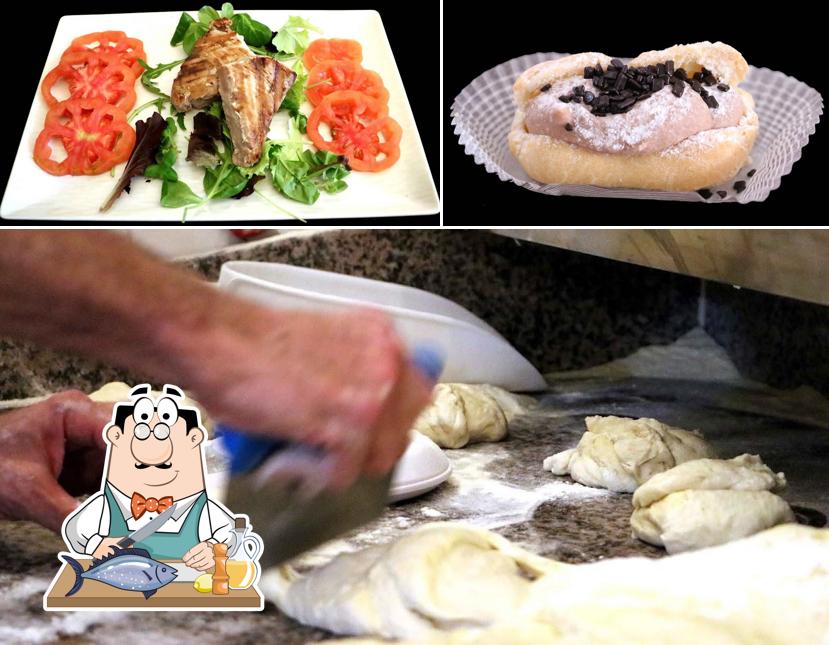 Salmone grigliato al La Piazza di Ceriana, Pizzeria Ristorante e Bar Pasticceria