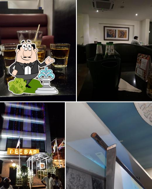 This is the image depicting exterior and drink at DEE The Bar