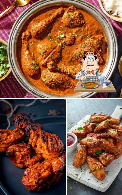 Chicken wings at Murgh-E-Matka