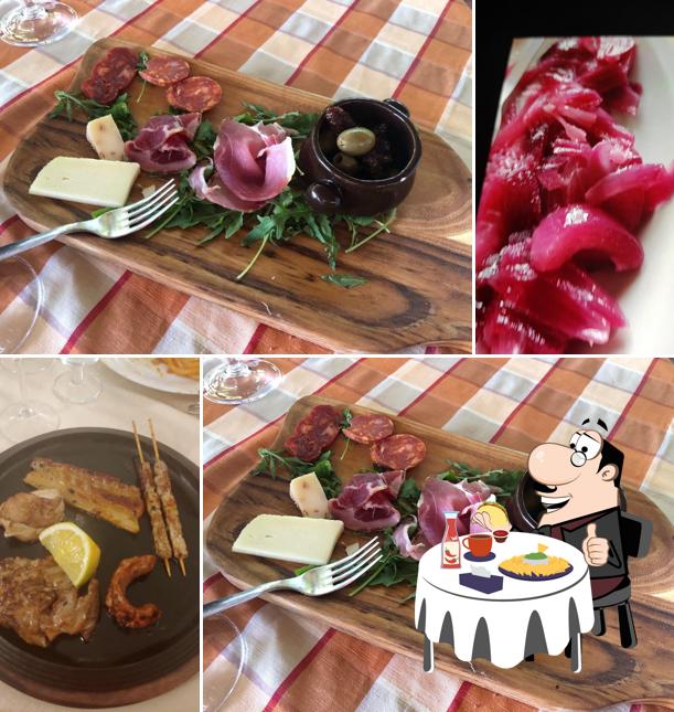Piatto di formaggi al Ristorante L'angolo Del Paradiso