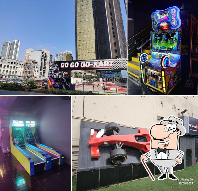 The exterior of Smaaash Utopia City