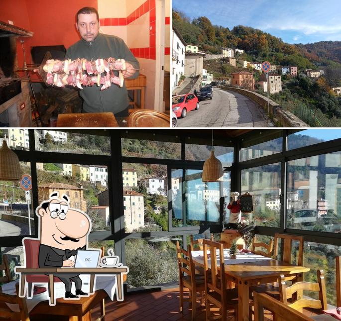 Dai un'occhiata agli interni di Trattoria Manero
