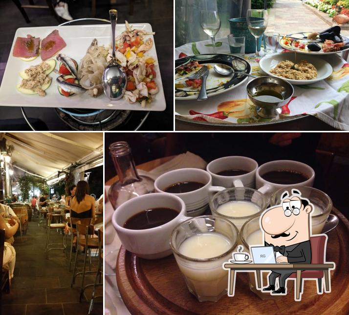 Gli interni di Al Graspo