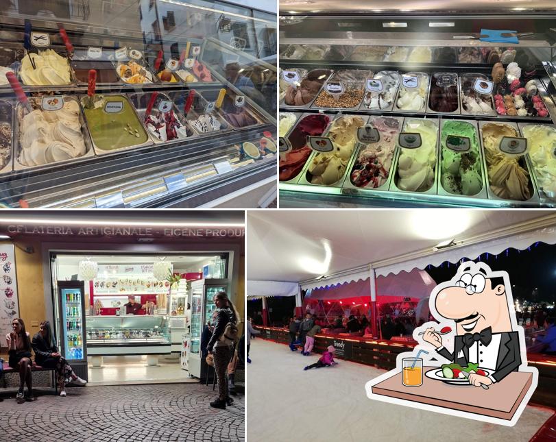 Cibo al Gelateria Eis Meeting