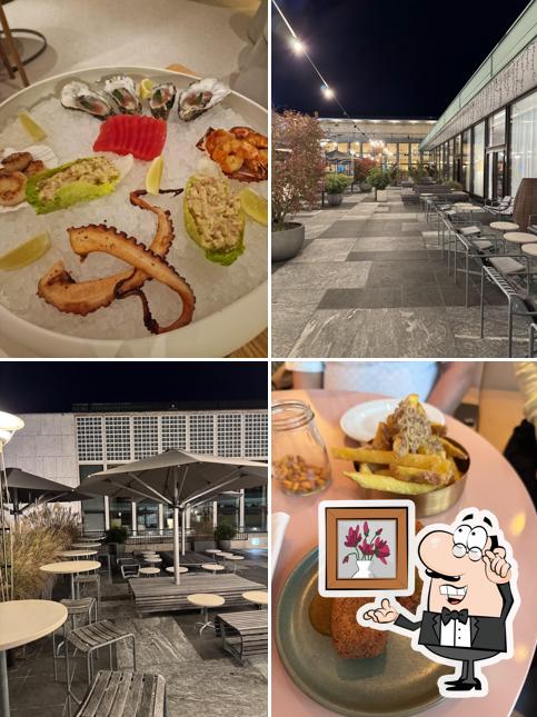 Gli interni di LUX Restaurant & Bar