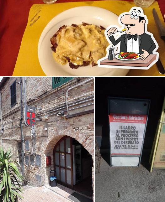 Cibo al Osteria Conte De Vico