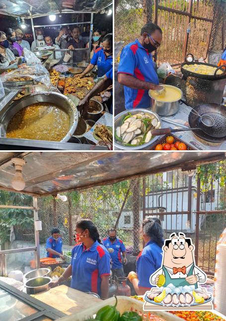 Oysters at Basha Bajji Center