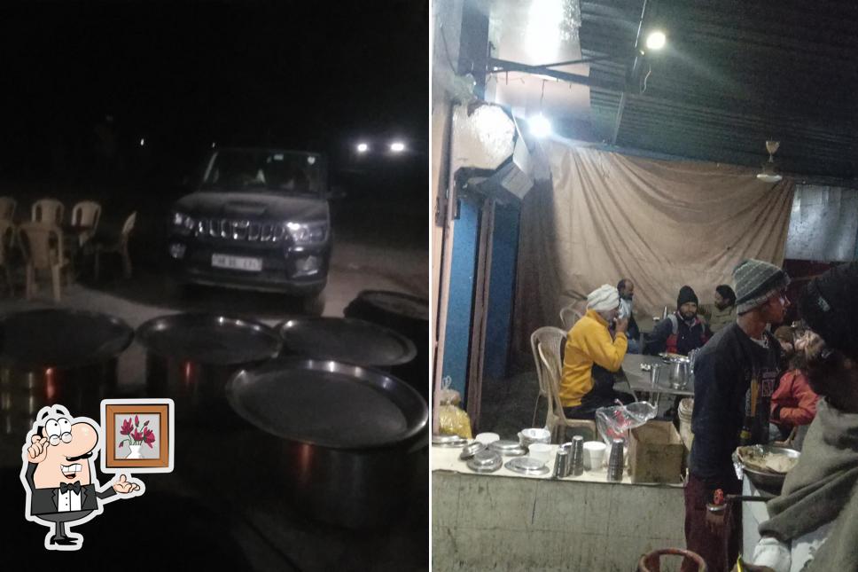 The interior of Dilkhush Dhaba