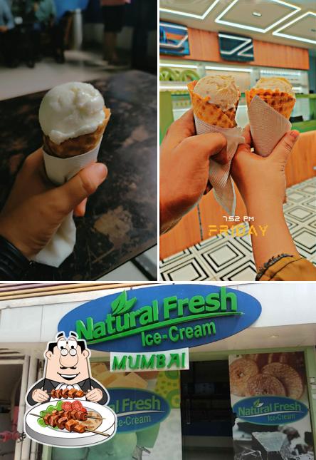 Food at Natural Fresh Icecream Amravati