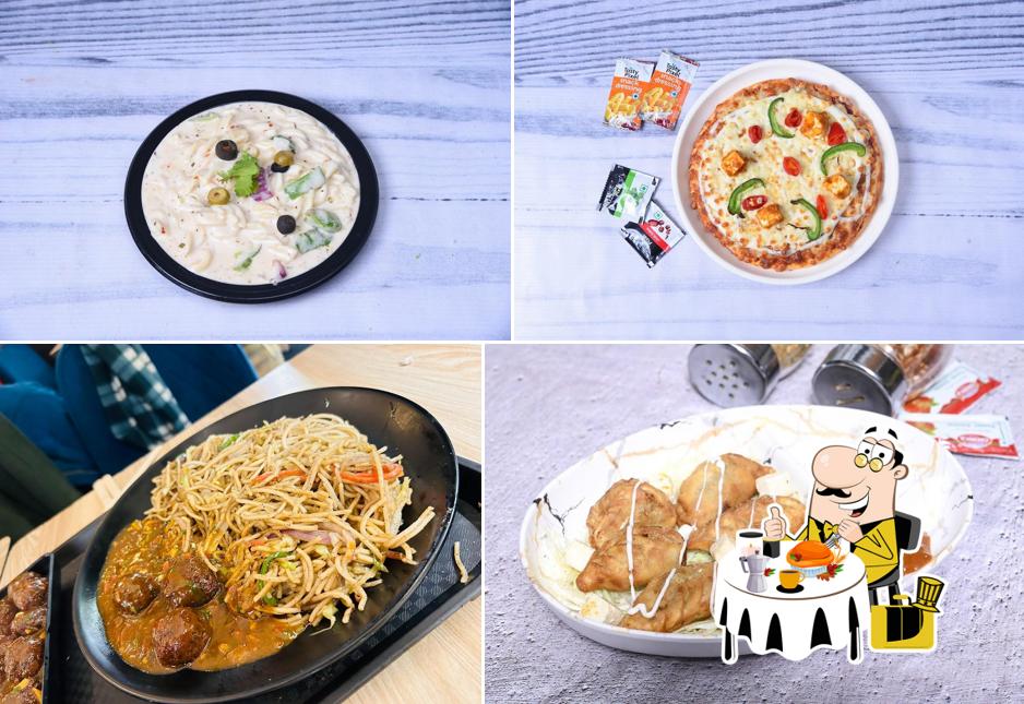 Food at The Black Panther Cafe