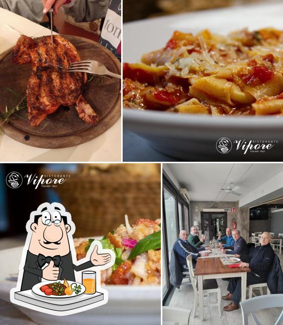 Spezzatino di maiale e ceviche al Ristorante Vipore