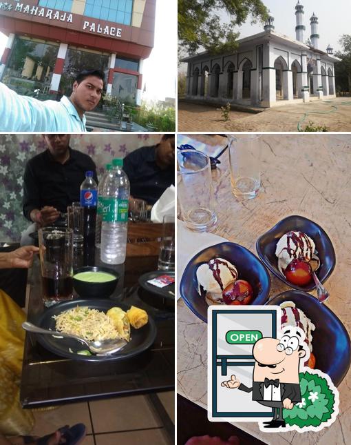 The image of exterior and food at Hotel Maharaja Palace in Jhajjar