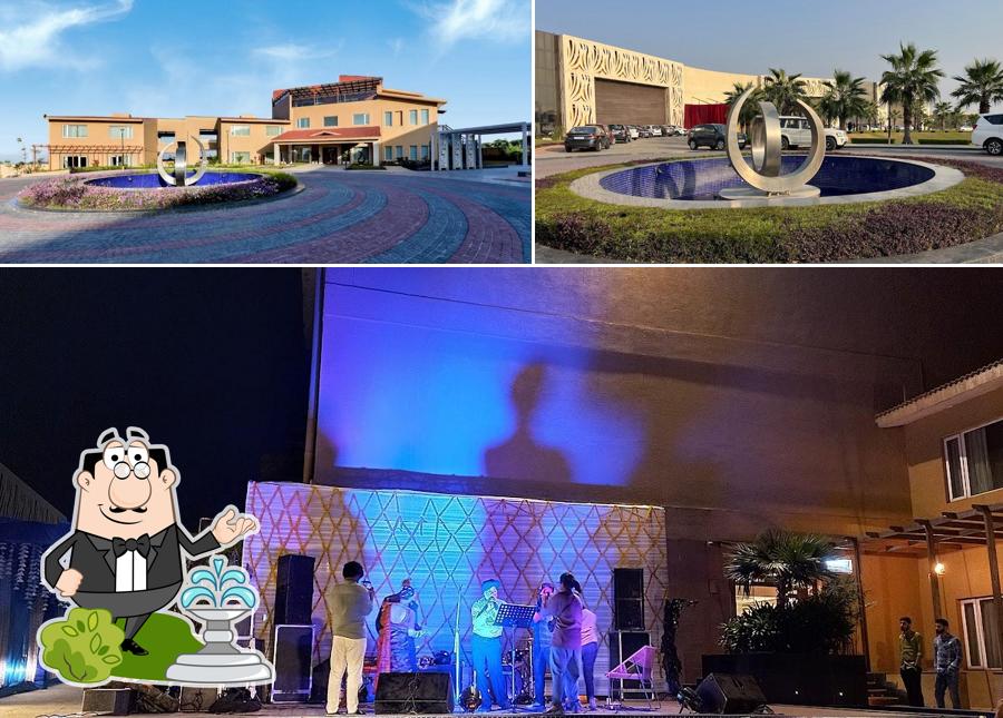 The exterior of Four A Resort