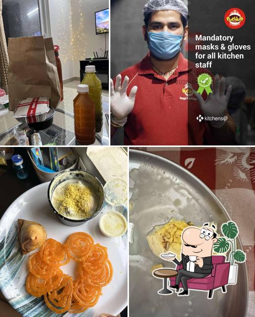 The interior of Puchkas