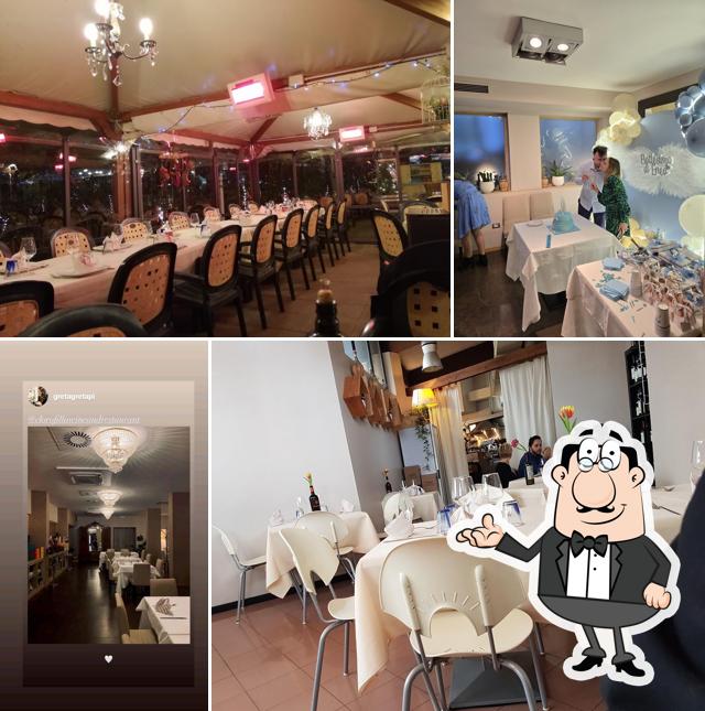 Gli interni di Clorofilla Wine and Restaurant