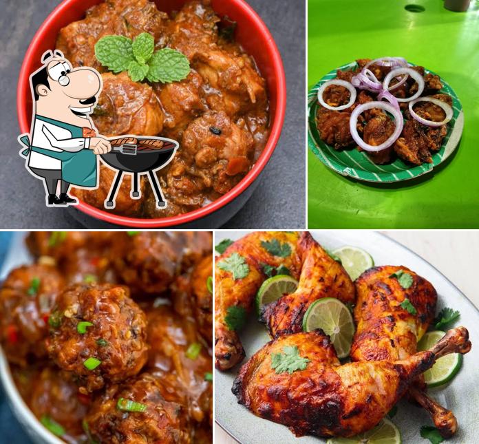 Try out meat dishes at Food Plaza
