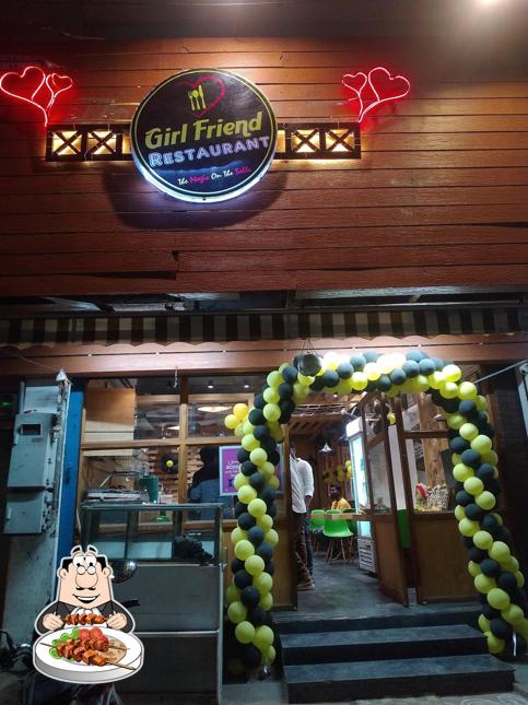 Food at Girl Friend restaurant