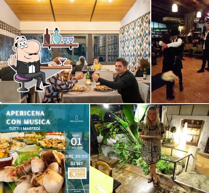 Gli interni di Megalithos - Pizzeria Pizzoleria